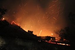 Požár stodoly 19. Září 2012